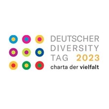 Logo mit bunten Kreisen zum Deutschen Diversity-Tag 2022